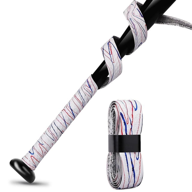 SharkTRUE PU Grip Tape Baseball Anti-Slip Baseball Bat Grip Tapes Sweatband For Softball Bat