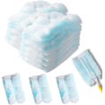 thumbnail image 2 of Duster Refills,Static Dust Removal Brush Disposable Replacement Head Compatible with Swiffer Duster Refills for Electronics, Furniture, Blinds, Ceiling Fans (Blue, 30 PCS), 2 of 8