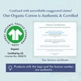 thumbnail image 3 of California Design Den 100% Organic Cotton Sheet Sets, Percale Sheets, Deep Pocket, Soft, Breathable & Cooling Bedsheets, 3 of 6