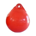 thumbnail image 3 of Balle de Bateau Quai Pare-Chocs Rond Ancre Bouée Amarrage Protection de Bouée Être Utilisé Enfants Anti-Collision pour Voiliers, Pêche, Rouge 30x35cm 2.8cm, 3 of 8