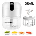 thumbnail image 2 of Electric Mini Garlic Chopper – Small Wireless Food Processor Portable Mini Garlic Choppers Blender Mincer Waterproof USB Charging For Ginger Onion Vegetable Meat Nut Chopper, 2 of 8