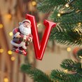 thumbnail image 1 of Vaidha 26 Letters Christmas Tree Decoration Pendant Christmas Tree Ornaments Personalized DIY Christmas Ornaments Christmas Decoration Xmas Tree Hanging Decor Feature, 1 of 5