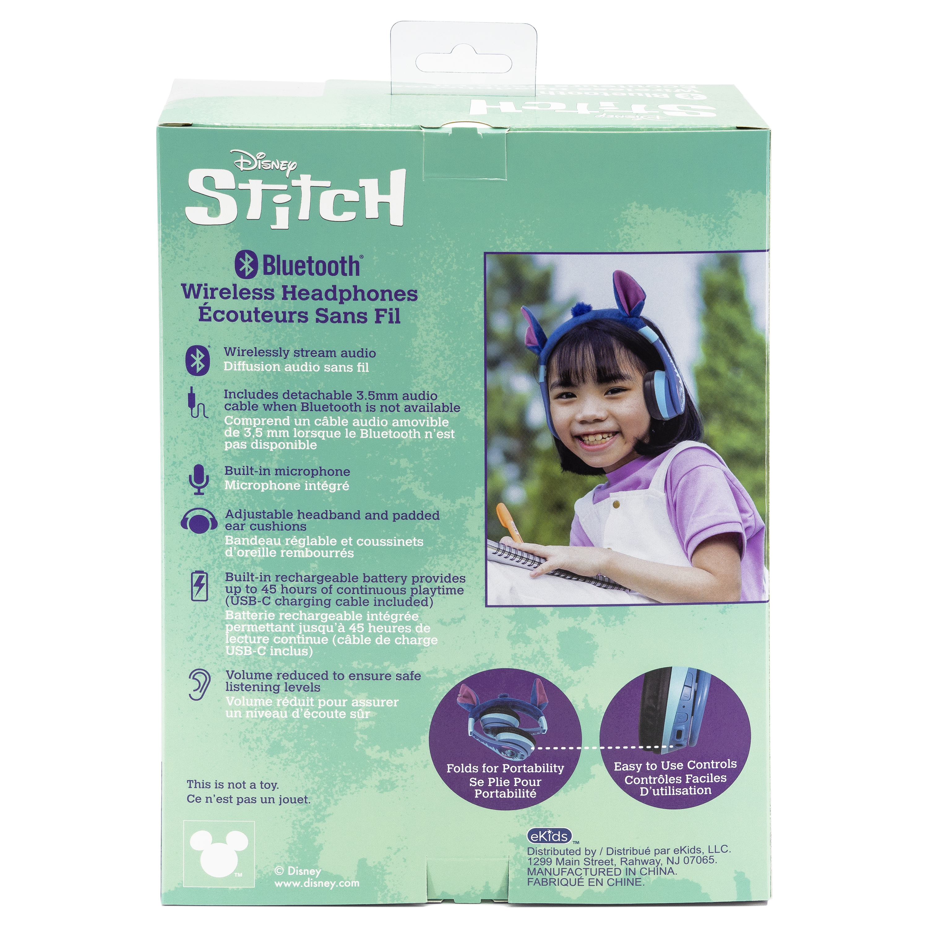 Disney Lilo & Stitch Bluetooth Casque