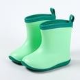 thumbnail image 4 of Penkiiy Bottes de Pluie pour Enfants Garçons Filles Chaussures Imperméables Bottes de Pluie Enfants Bottes de Pluie Imperméables Bottes de Pluie pour Filles Garçons 5 Ans Vert, 4 of 4