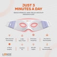 thumbnail image 3 of LOOKEE® ReviveGlow™ Pro LED Eye Rejuvenator Red Light Therapy Glasses - Proudly Canadian - Anti-Aging, Fine Lines & Wrinkle Reduction, Mood & Sleep Improvement, 3 of 8