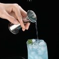 thumbnail image 3 of XZNGL Stainless Steel Ounce Cup Double End Measuring Glass Measuring Glass Double End Measuring Glass Dedicated For Bar Counter Curling, 3 of 7