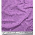 thumbnail image 1 of Soimoi Viscose Chiffon Fabric Cosmos Floral Print Sewing Fabric Yard 42 Inch Wide, 1 of 3