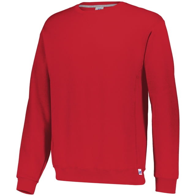 Russell Athletic Dri Power Crewneck Sweatshirt, 3XL, True Red