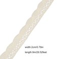 thumbnail image 2 of Youkk 1 Roll Lace Craft Ribbon Exquisite Useful Charming Stylish DIY Craft Sewing Accessory Clothes Supplies Lace Trim Type9 1Set, 2 of 6