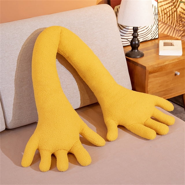 Funny Fleece Hand Pillow Cushion Toy Long Pillow Sleeping Leg Pillow