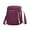 Purple, variant on Crossbody Bags for Women Crossbody Purse Shoulder Bag Cross Body Bag Women Nylon, Ladies Purse Mini 3 Layer Zipper Shoulder Wallet Bag Cross Body Bag Purses for Women Small