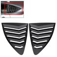 thumbnail image 4 of Vent Cover Trim, Widely Used  Durability Rear Window 1 Pair Window Louver Side Window Scoop Cover Cover Trim  For Car Exterior For Car Lovers, 4 of 8