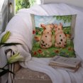 thumbnail image 3 of Carolines Treasures CDCO0354PW1414 Pigs Side by Side Debbie Cook Canvas Decorative Pillow, 3 of 4