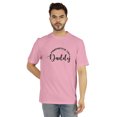 thumbnail image 1 of Inkmeso T-Shirt à Col Rond pour Hommes avec Imprimé Graphique Promoted To Daddy€ pour Papa pour la Première Fois, 1 of 7