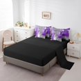 thumbnail image 3 of YST Purple Grey Gradient 7-Piece Comforter Set, King, 3 of 4