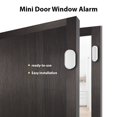 thumbnail image 4 of Window Alarms, Magnetic Window Door Sensor Alarm Window Alarm Sensors Door Alarms When Opened 433mhz  Door Magnetic Detector Low Voltage Alarm Door and Window Alarm, 4 of 7