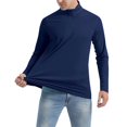 thumbnail image 3 of Birdeem Mens Summer Sunscreen Is Lightweight Breathable and Solid Color Stand Collar Long Sleeved, 3 of 3