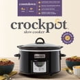 thumbnail image 4 of Crock-Pot 4-Quart Digital Countdown Slow Cooker, Black, 4 of 5