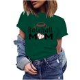 thumbnail image 1 of Birdeem Fashion Woman Print Round-Neck Short Sleeve T-Shirt Printing Loose Blouse Tops, 1 of 1