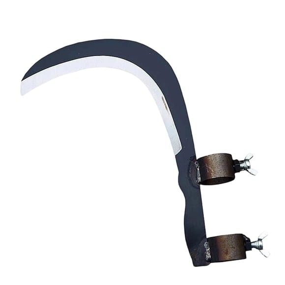 Sickle Detachable Tool Head For Vegetation Cutting User Assembled With Wooden Handle For Garden Weeding Harvesting Brush Clearing Outdoor