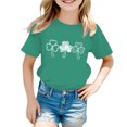 thumbnail image 1 of Chat et Veste pour Danse Imprimé St. Pat Col Rond Manches Courtes pour Filles, 1 of 3