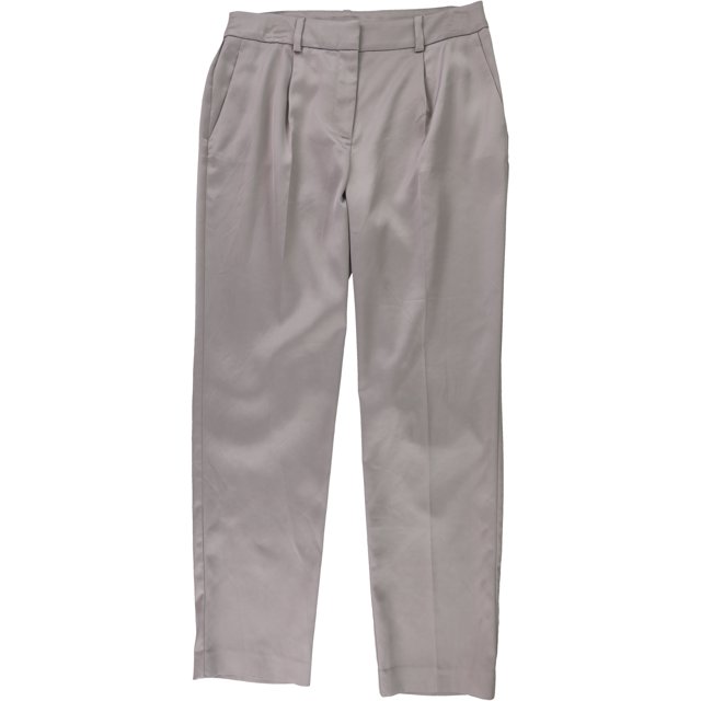 Alfani Pantalon Décontracté Ajusté Plissé pour Femme, Beige, 8