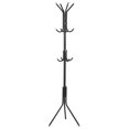 thumbnail image 2 of Steel Coat Hat Rack With Triangle Support, Strong Load Capacity, Multi Hooks Design, Stable and for Home Bedroom Entrance Hall Office, Clothes Stand Hanger Convenient to Hang, 2 of 7