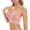Pink, variant on Pisexur Lace Bralettes for Women Bralette Padded Lace Bandeau Bra