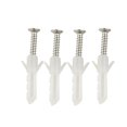 thumbnail image 3 of 4pcs Mirror Hanger Mirror Fixing Clips Chrome Mirror Wall Mounting Glass Metal Fixing Kit Frameless Clips Mounting Hanger Clamp, 3 of 8