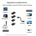 thumbnail image 3 of Computer Displayport 1.4 Extension Adapter Home Hotel 4K 120/144Hz 8K Converter Desktop PC Conversion Connection Accessory Type 3 Straight, 3 of 9