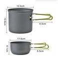thumbnail image 3 of Camping Cookware Set Camping Cooking Set Portable Camping Cookware Outdoor, 3 of 8