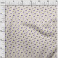 thumbnail image 2 of oneOone Cotton Poplin Fabric Leaves & Flower Floral Print Fabric BTY 42 Inch Wide, 2 of 4