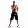 thumbnail image 5 of IBF Iron Body Fitness Bande de Résistance Lourde, Bande Élastique en Latex, Rouge, 5 of 5