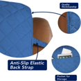 thumbnail image 3 of 2024 Reversible Quilted Sofa Cover  Water Resistant Slipcover Furniture Protector  Washable Couch Cover with Non Slip Foam and Elastic Straps for Kids  Dogs  Pets (Small  Pink/Beige), 3 of 7