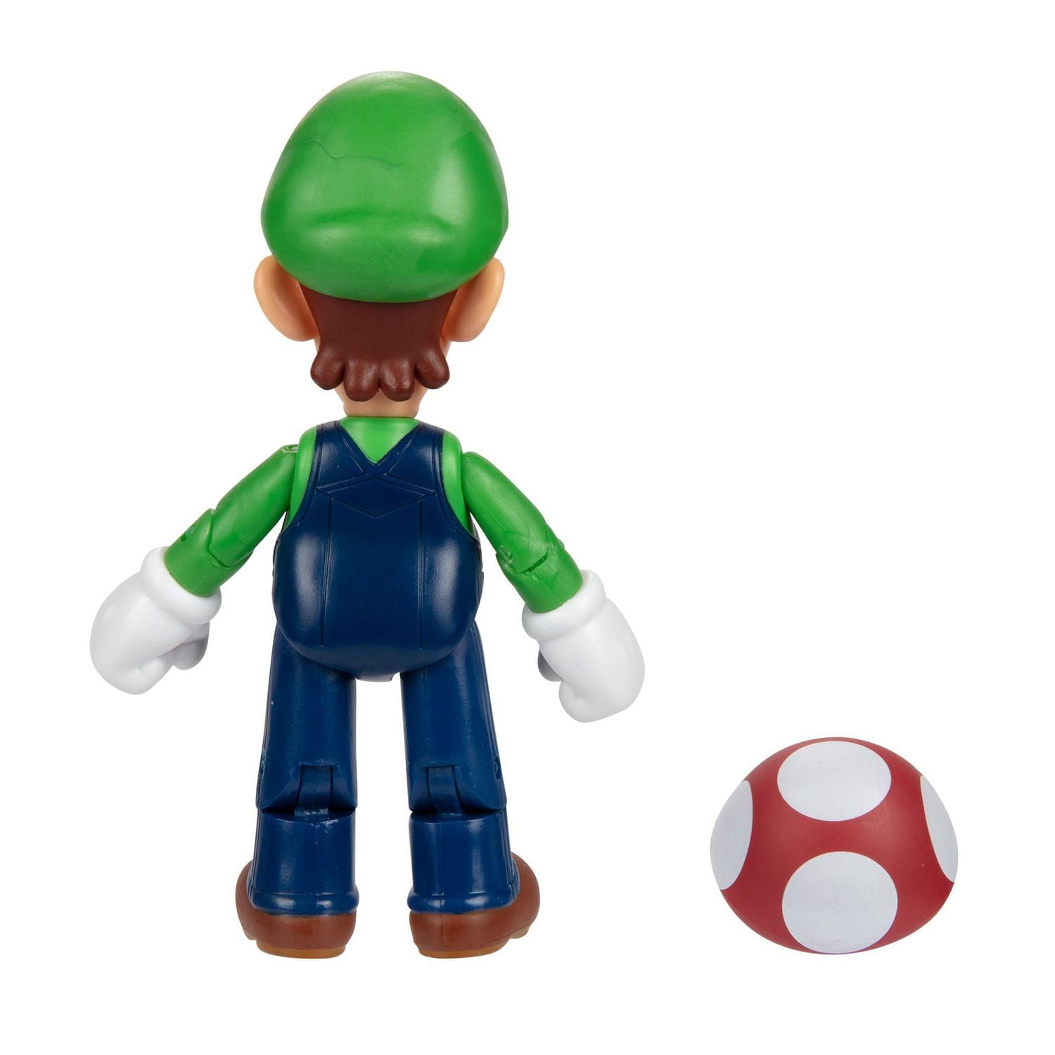 Figures 4 pouces du Monde de Nintendo - Luigi avec super champignon