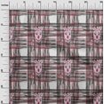 thumbnail image 2 of oneOone Cotton Poplin Fabric Swirl & Check Ikat Printed Fabric 1 Yard 56 Inch Wide, 2 of 4