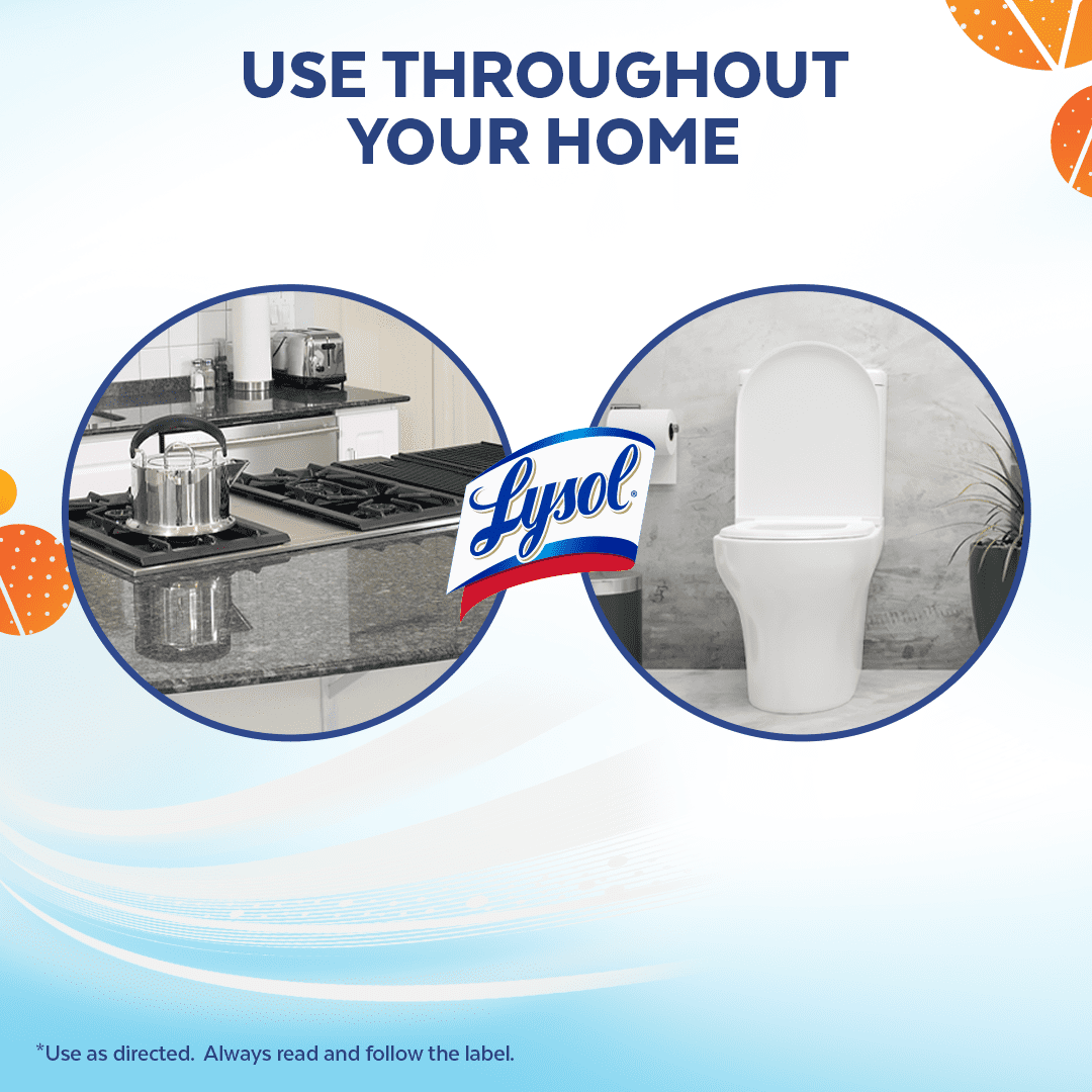 Nettoyant tout usage Lysol Simply ™, fleur d'oranger, 650 ml