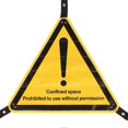 thumbnail image 5 of Warning Sign Lockset Isolation Lock Confined Space Caution Sign Dangerous Space Lock Out Lockset, 5 of 5