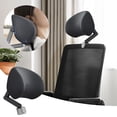 thumbnail image 2 of Ergonomic Attachable Headrest Pillow for Desk Chairs Adjustable Height and Angle Neck Support Cushion, 2 of 9