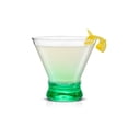 thumbnail image 2 of Verres à Martini sans Pieds Colorés Hue - 8 oz - Ensemble de 6, 2 of 9