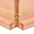 thumbnail image 3 of vidaXL Table Top Light Brown 120x50x(2-6)cm Treated Solid Wood Live Edge, 3 of 7