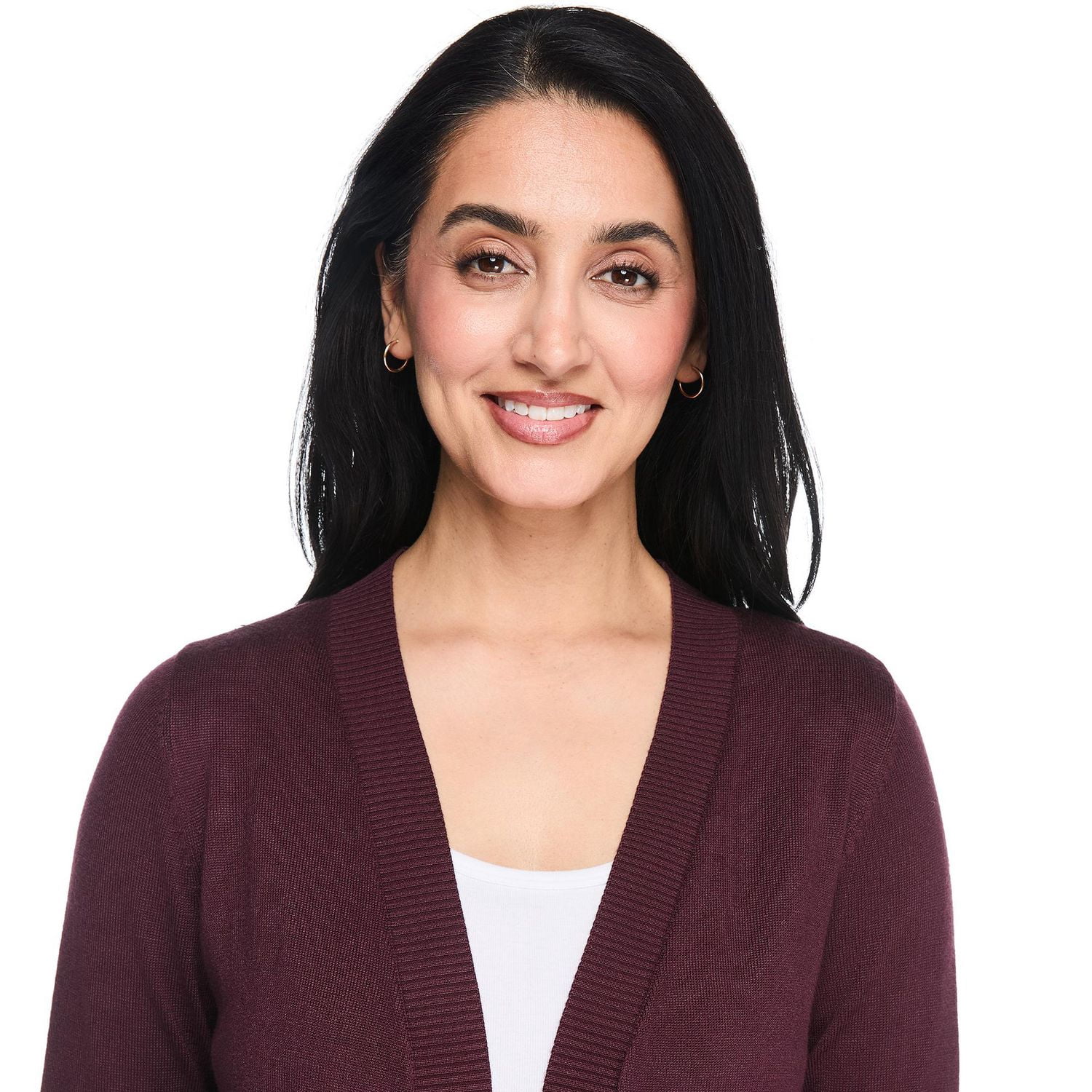 Veste courte en tricot à manches 3/4 Iyla pour femmes