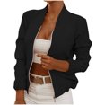 thumbnail image 1 of CEHVOM Veste Décontractée à Fermeture Éclair pour Femmes, 1 of 4