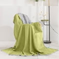 thumbnail image 4 of Boovnll Skin-Friendly Plain Printed Washed Cotton Summer Quilt Ventilation Quilt, 4 of 9