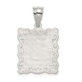 thumbnail image 3 of 925 Sterling Silver Dainty Letter L Initial Name Monogram Necklace Charm Pendant, 3 of 8