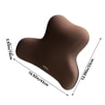 thumbnail image 3 of TNDBKQWR Pillow for Back Support, Auto Lumbar Support Lumbar Pillow, Lumbar Pad Pillow Back Support, Lumbar Support Pillows(Brown), 3 of 6
