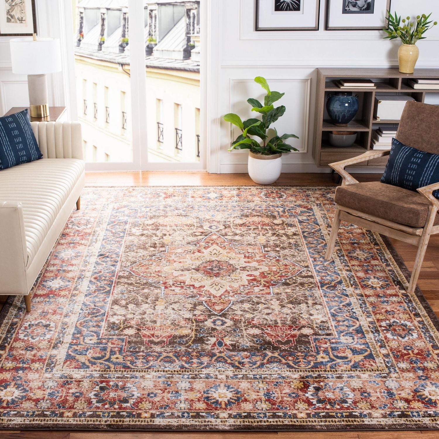 SAFAVIEH Bijar Orval Tapis Traditionnel
