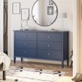 thumbnail image 2 of Ameriwood Home Commode à 6 Tiroirs Franklin en Bleu Marine, 2 of 13
