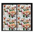 thumbnail image 1 of Rainbow Floral Static Cling Window Film Removable Decal For Glass Doors Privacy Sticker Botanical Designs No Sun Blocking, 1 of 5