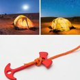 thumbnail image 4 of Maytalsory Cordon Réfléchissant de Sécurité pour Tente de Camping Expérience de Camping Sécurisée Cordes de Tente Réfléchissantes Robustes orange 1 Ensemble, 4 of 6